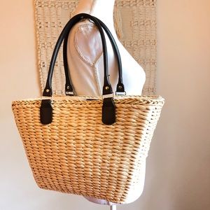 Borghese Straw Tote Bag